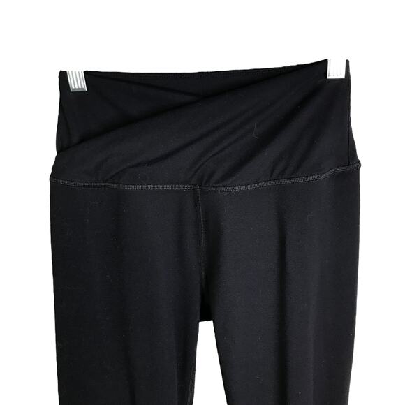 Sincerely Jules for Bandier The Rue Crossover Leggings Womens S/P Black Pull-On - Picture 3 of 5